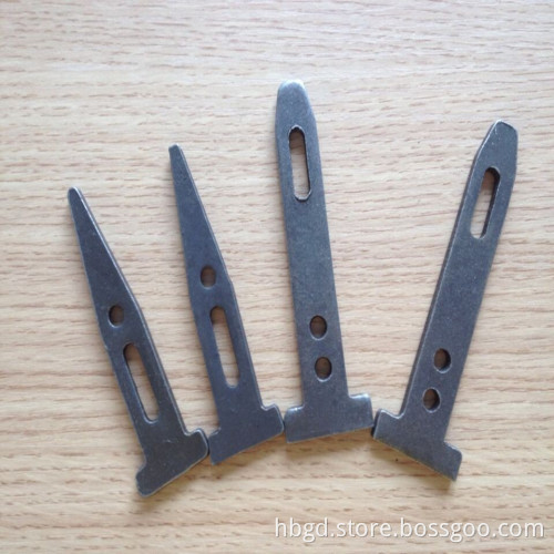 Standard wedge pin